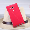 Nillkin Super Matte Hard Case Skin Cover for Sony M35h Xperia SP - Red