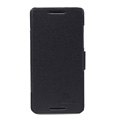 Nillkin Fresh Flip leather Case Bracket book Holster Cover Skin for HTC Desire 606w - Black