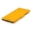 Nillkin Fresh Flip leather Case Bracket book Holster Cover Skin for HTC Desire 606w - Yellow