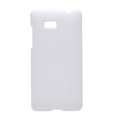 Nillkin Super Matte Hard Case Skin Cover for HTC Desire 606w - White(High transparent screen protector)