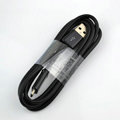 Original Micro USB 2.0 Data Cable For Samsung GALAXY S4 I9500 SIV - Black