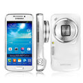 IMAK Ultrathin Clear Matte Color Cover Case for Samsung C101 GALAXY SIV Zoom - White