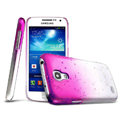 Imak Colorful raindrop Case Hard Cover for Samsung I9190 GALAXY S4 Mini - Gradient Rose