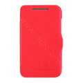 Nillkin Fresh Flip leather Case Bracket book Holster Cover Skin for HTC Desire 200 - Red