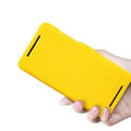 Nillkin Fresh Flip leather Case book Holster Cover Skin for HTC Desire 609D - Yellow
