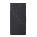 Nillkin Fresh Flip leather Case book Holster Cover Skin for HUAWEI Ascend P2 - Black