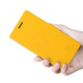 Nillkin Fresh Flip leather Case book Holster Cover Skin for HUAWEI Ascend P2 - Yellow