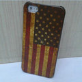 Retro USA American flag Hard Back Cases Covers Skin for iPhone 5C