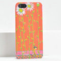 Ultrathin Matte Cases Sunflower boy Hard Back Covers for iPhone 5C - Orange