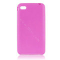 s-mak Color covers Silicone Cases skin For iPhone 5C - Purple