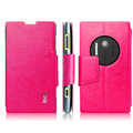 IMAK R64 Flip leather Case support Holster Cover for Nokia Lumia 1020 - Rose