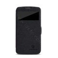 Nillkin Fresh Flip leather Case book Holster Cover Skin for Samsung I9295 GALAXY SIV Active - Black
