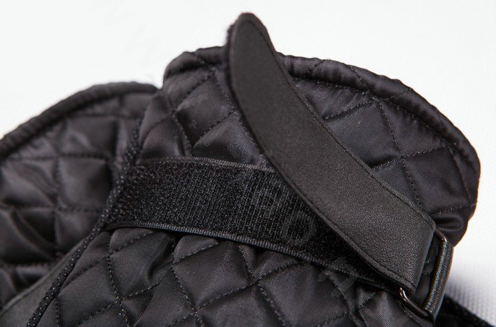 Allfond men winter warm outdoor sport windproof ski motorcycle riding buckle Suede Gloves - Coffee