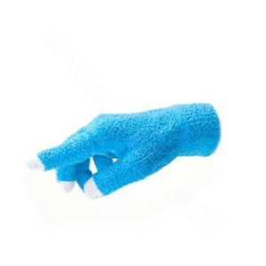 Allfond women touch screen gloves stretch winter warm unisex cashmere gloves - Blue