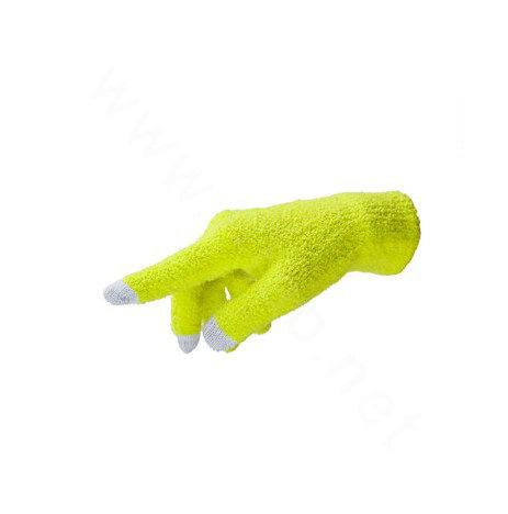 Allfond women touch screen gloves stretch winter warm unisex cashmere gloves - Yellow