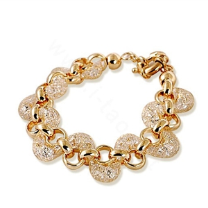 18k Rose Gold Plated Bracelets Bangles for Women champagne gold wire Zircon Crystal Jewelry