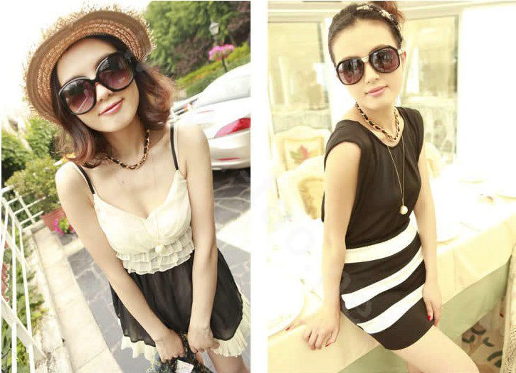 Fashion Weave Leather Rope Gold Plated Choker Bib Statement Necklace Women Jewelry