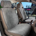 Universal Summer Ice Velvet Plush Car Seat Cover Auto Cushion 11pcs Sets - Grey