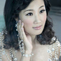 Hot Sell Pearl Crystal Wedding Bridal Shoulder Chain Strap Shawl Necklace jewelry