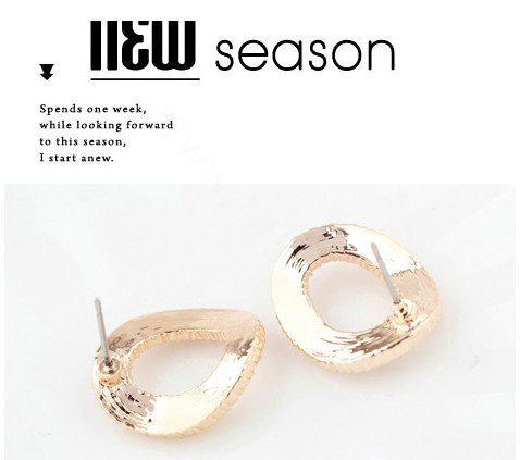 Unique Swarovskii Crystal multicolor Diamond Round Stud Earring for Woman Fashion Jewelry