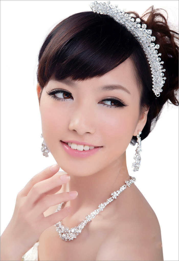 High Quality Luxury Bride Crystal Rhinestone Bridal Hair Crowns Tiaras Wedding Accessories