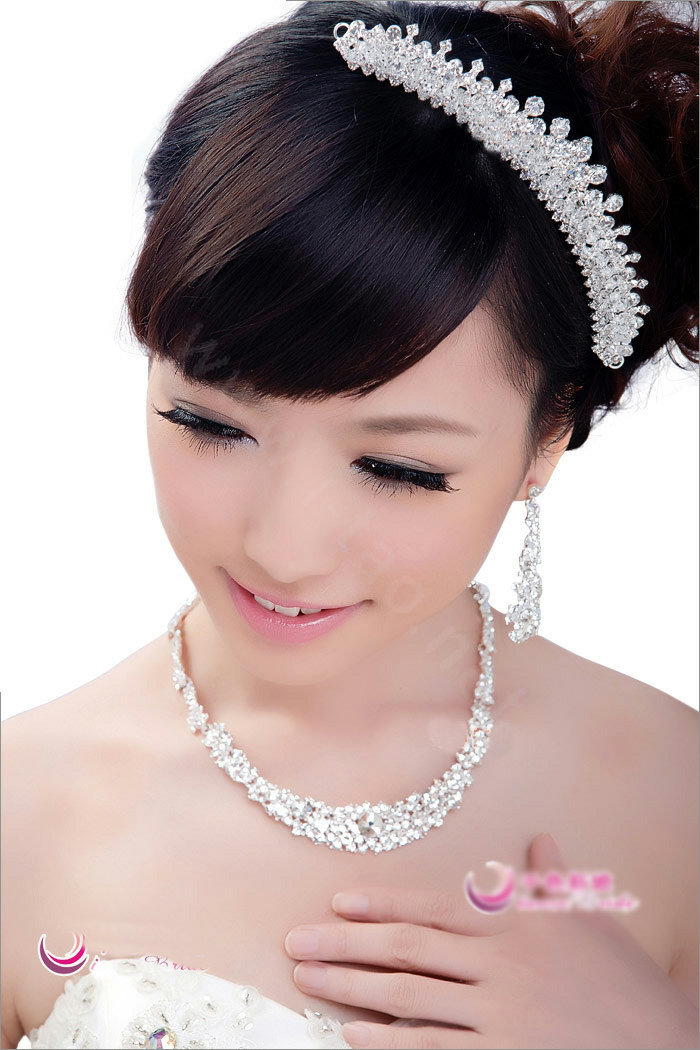 High Quality Luxury Bride Crystal Rhinestone Bridal Hair Crowns Tiaras Wedding Accessories