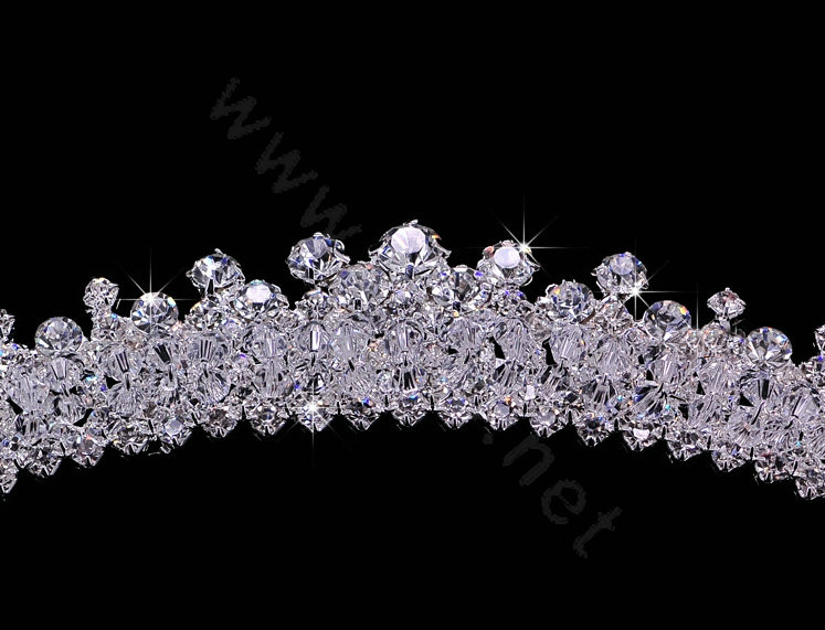 High Quality Luxury Bride Crystal Rhinestone Bridal Hair Crowns Tiaras Wedding Accessories