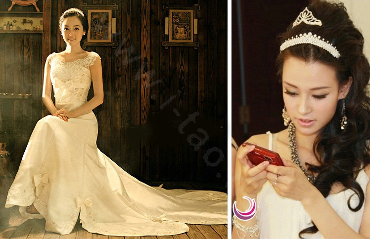 High Quality Luxury Bride Crystal Rhinestone Bridal Hair Crowns Tiaras Wedding Accessories