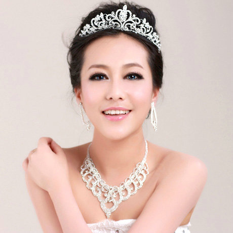 Top quality Luxury Classic Bride Rhinestone Crystal Bridal Hair Crowns Tiaras Wedding Jewelry Accessories
