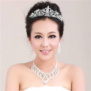 Top quality Luxury Classic Bride Rhinestone Crystal Bridal Hair Crowns Tiaras Wedding Jewelry Accessories
