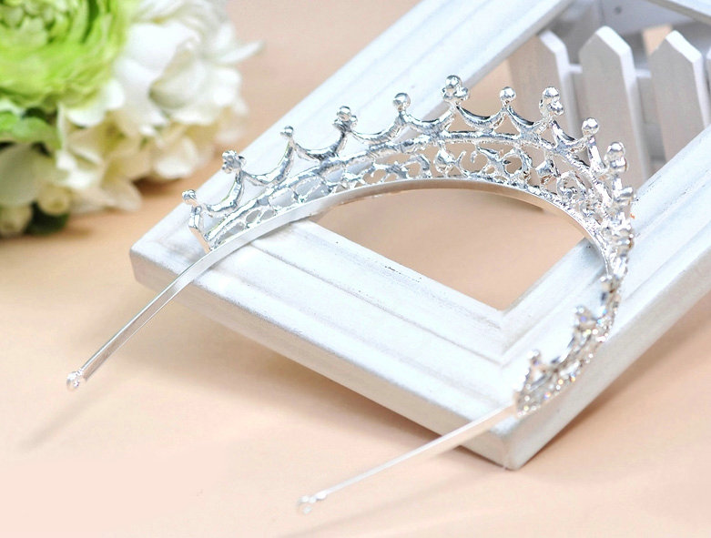 Vintage Bride Rhinestone Crystal Bridal Hair Crowns Tiaras Hair Hoops Wedding Accessories