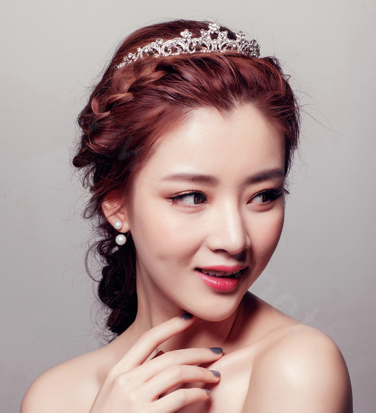 Hot sell Flower Rhinestone Bridal Classic Crown Hairwear Wedding Dress Bride Headband Hair Accessories