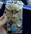 S-warovski crystal cases Bling Cow diamond cover for iPhone 6S - Gold