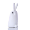 TPU Three-dimensional Rabbit Covers Silicone Shell for iPhone 6S - White
