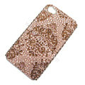 Bling S-warovski crystal cases diamond covers for iPhone 7 - Brown