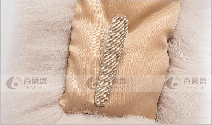 Luxury Fox Fur Scarf Women Winter Warm Neck Wrap Short Fox Fur Collar Clip - Cinnamon