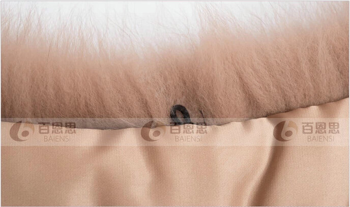 Luxury Short Fox Fur Scarf Women Winter Warm Neck Wrap Rex Rabbit Fur Collar - Camel