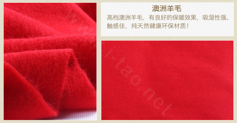 Top Grade Solid Color Wool Shawls Rex Rabbit Fur Collar Scarf Women Thicken Tassels Bride Cape - Red