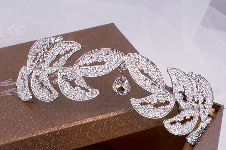 Luxury Retro Wedding Jewelry Baroque Crystal Large Tiaras Bridal Rhinestone Crown Hair Accessories