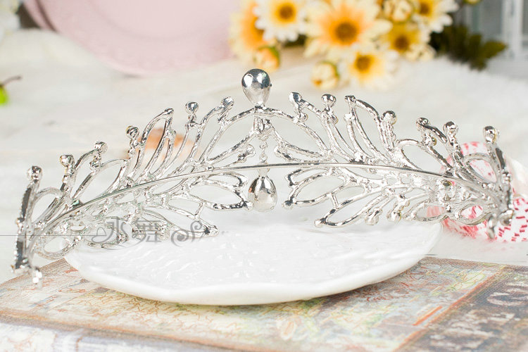 Luxury Wedding Bridal Accessories Water drops Crystal Tassels Necklace Earrings Tiara Sets