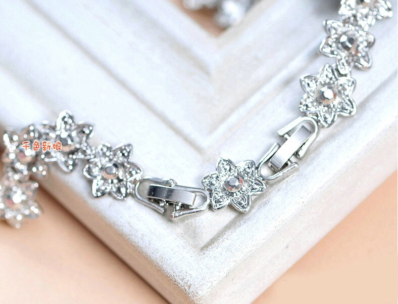 Luxury Wedding Jewelry Sets for Bridal Crystal Water-drop Tiara & Earrings & Rhinestone Necklace