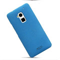 IMAK Cowboy Shell Hard Cases Housing for HTC One Max T6 803S - Blue