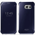 IMAK Mirror Smart Leather Cases Holster Protective Covers for Samsung Galaxy S6 G920F G9200 - Navy