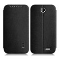 IMAK Squirrel Lines Leather Cases Support Holster Covers for HTC Desire 310 D310W - Black