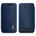 IMAK Squirrel Lines Leather Cases Support Holster Covers for Sony Xperia E1 - Blue