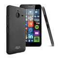 IMAK Ultrathin Matte Color Covers Hard Cases for Microsoft Lumia 640 XL - Black
