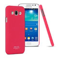 IMAK Ultrathin Matte Color Covers Hard Cases for Samsung Galaxy E5 E500H - Rose
