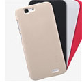 Nillkin Frosted Shield Matte Hard Cases Skin Covers for Huawei Ascend G7 - Gold
