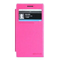 Nillkin Sparkle Flip Leather Case Book Holster Covers for Huawei C8816 - Rose