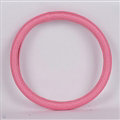 Colorful Fun Car Steering Wheel Wrap Ice Silk 15 Inch 38CM - Pink